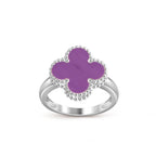 [LUXE JEWELRY]CLOVER SILVER RING COLLECTION