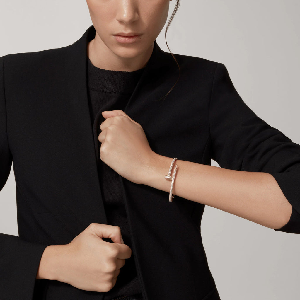 [LUXE JEWELRY] JUSTE BRACELET 3.5MM ALL DIAMONDS