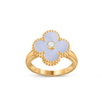 [Luxe]CLOVER DIAMOND RING GOLD COLLECTION