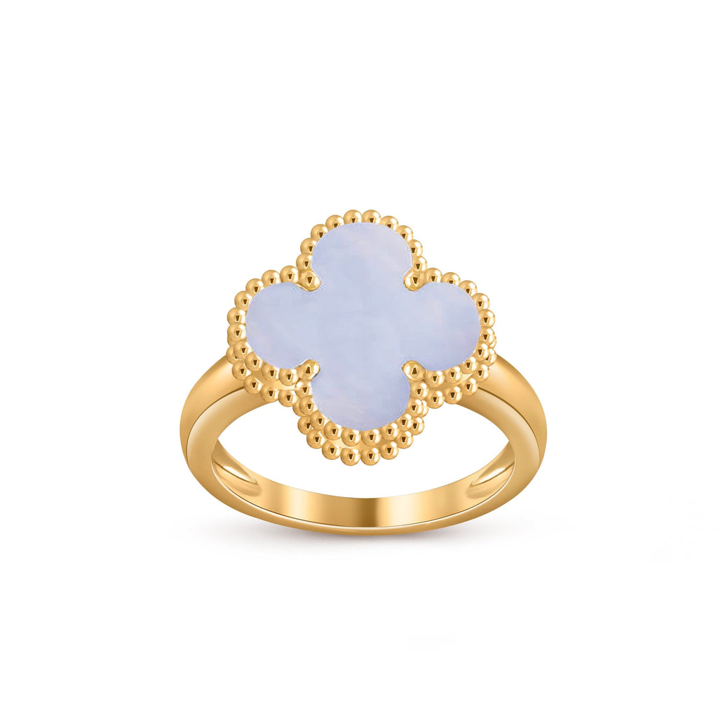 [LUXE JEWELRY]CLOVER RING GOLD COLLECTION
