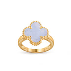 [LUXE JEWELRY]CLOVER RING GOLD COLLECTION