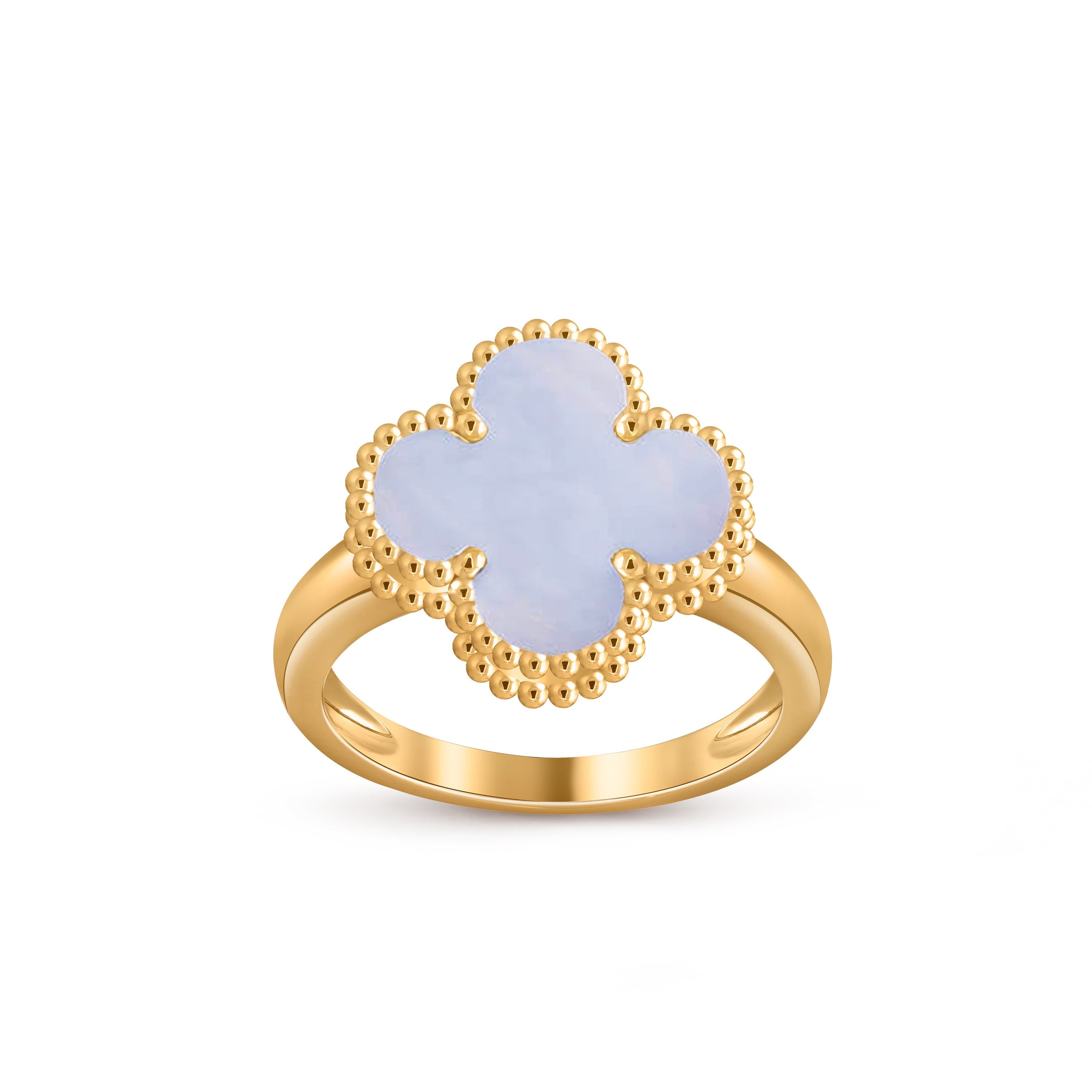 [LUXE JEWELRY]CLOVER RING GOLD COLLECTION