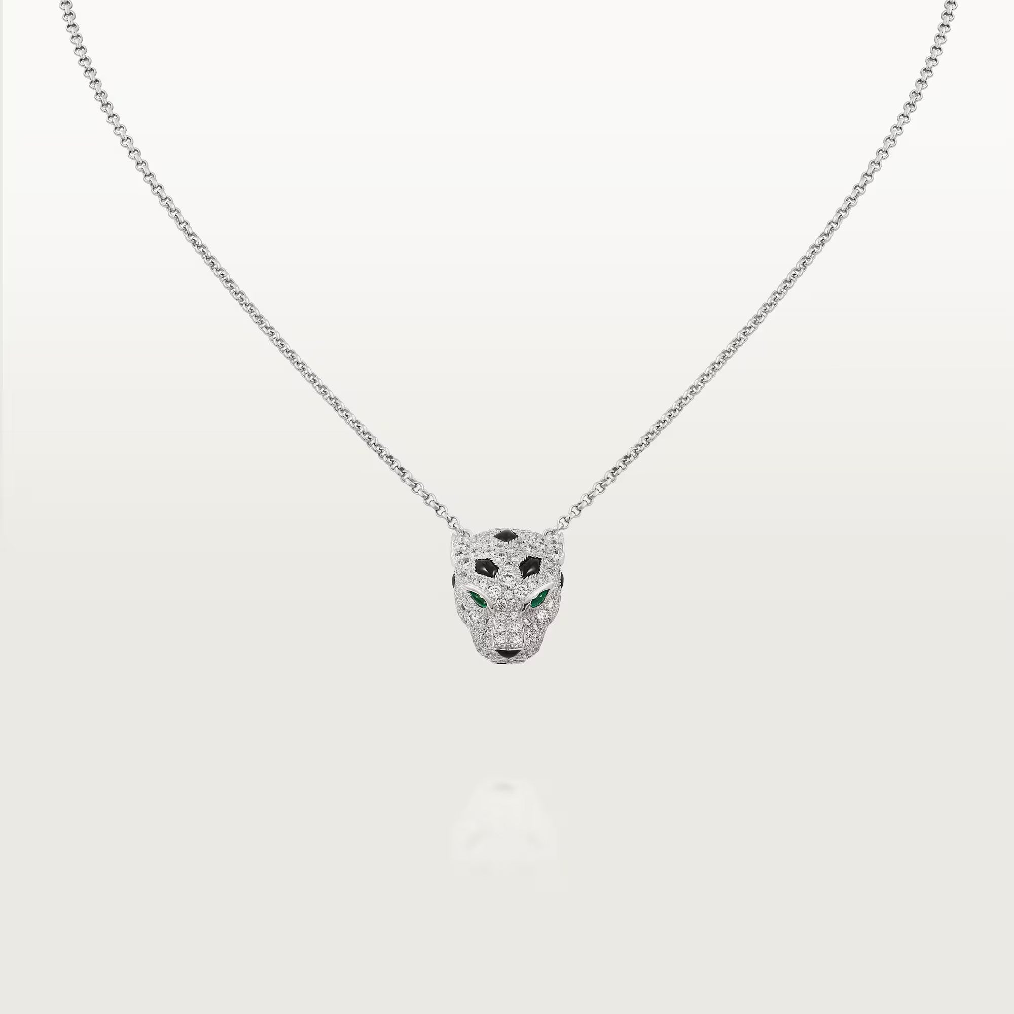 [LUXE JEWELRY] PANTHERE FULL DIAMOND NECKLACE