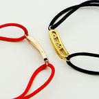 [Luxe Jewellery] Messika Care(s) pink cord pavé bracelet