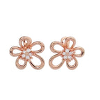 [LUXE JEWELRY] Flowerlace Earring Diamond 5 stones