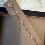[LUXE JEWELRY] OPERA 5 MOTIFS TULLE ENAMEL BRACELET