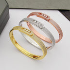 [Luxe Jewellery] Move Noa Full Pavé Diamond Bangle Bracelet