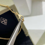 [LUXE JEWELRY]Flowerlace pendant Necklace 5 stones