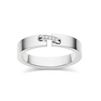 [LUXE JEWELRY]ALLIANCE LIENS VIDENCE DIAMOND 4MM RING