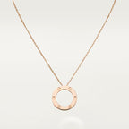 [LUXE JEWELRY] LOVE NECKLACE 16MM