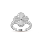 [LUXE JEWELRY]CLOVER SILVER RING COLLECTION