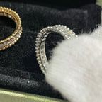 [LUXE JEWELRY]PERLEE DIAMOND SILVER RING