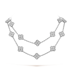 [LUXE JEWELRY]CLOVER 20 MOTIFS DIAMOND SILVER
