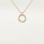 [LUXE JEWELRY] TRINITY MEDIUM  DIAMONDS NECKLACE