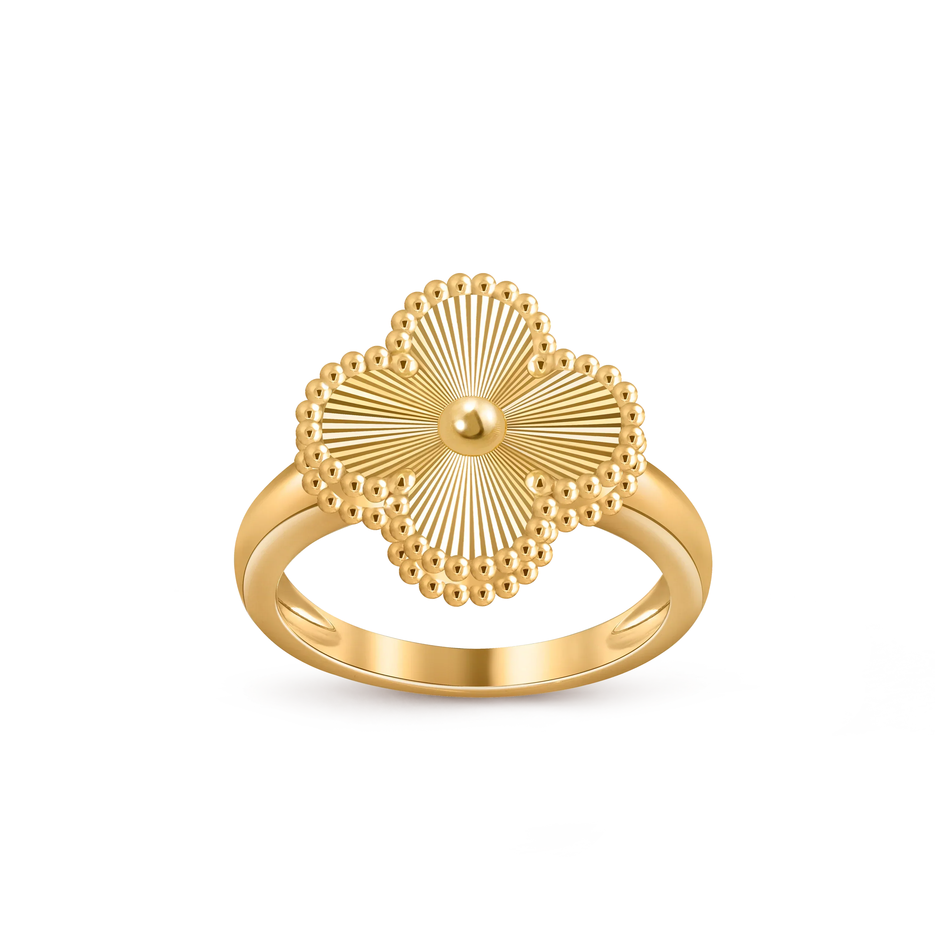 [LUXE JEWELRY]CLOVER RING GOLD COLLECTION