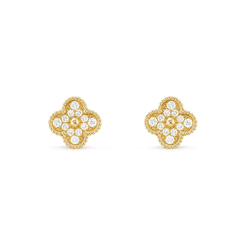 [Luxe]CLOVER  9.5MM EARRINGS COLLECTION
