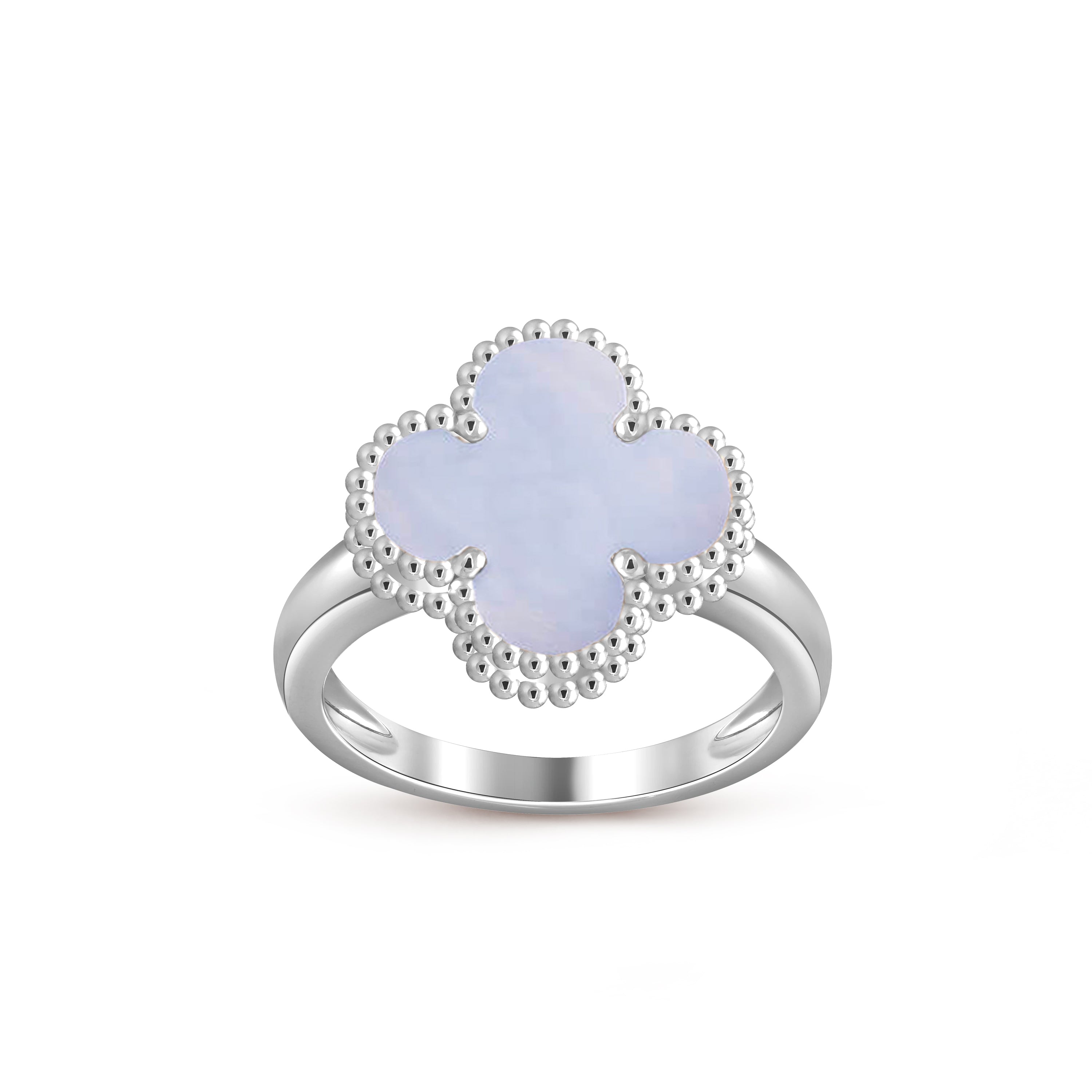 [LUXE JEWELRY]CLOVER SILVER RING COLLECTION