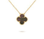 [LUXE JEWELRY]CLOVER 15MM SINGLE FLOWER NECKLACE COLLECTION