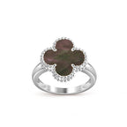 [LUXE JEWELRY]CLOVER SILVER RING COLLECTION