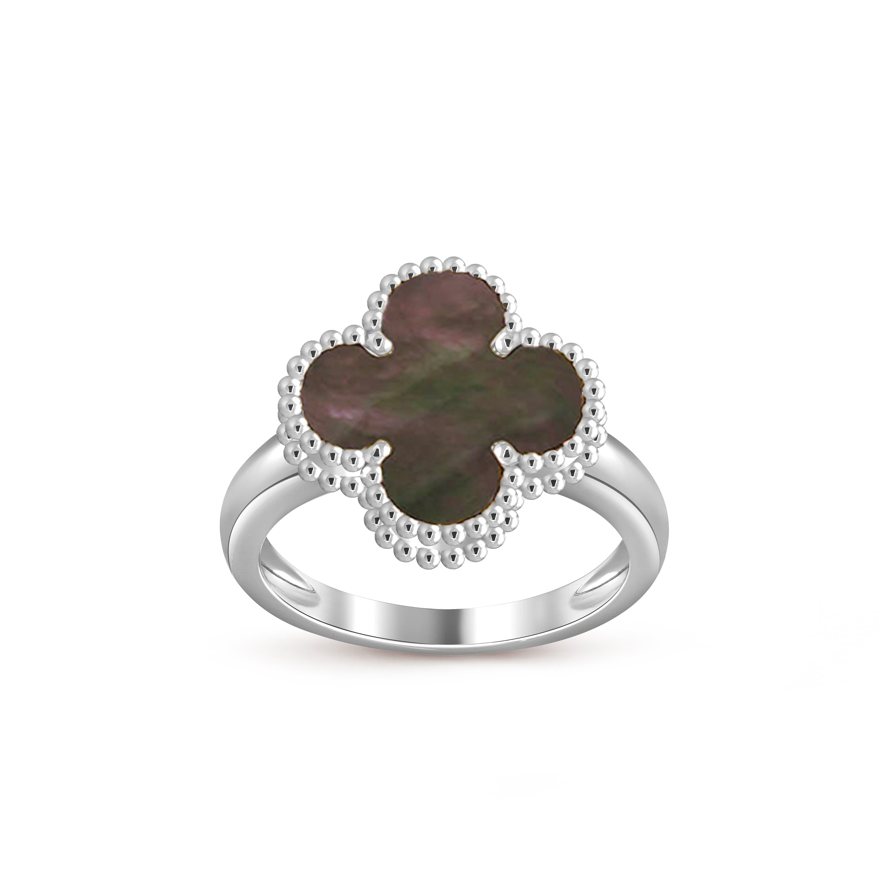 [LUXE JEWELRY]CLOVER SILVER RING COLLECTION