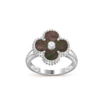 [LUXE JEWELRY]CLOVER SILVER DIOMND RING COLLECTION