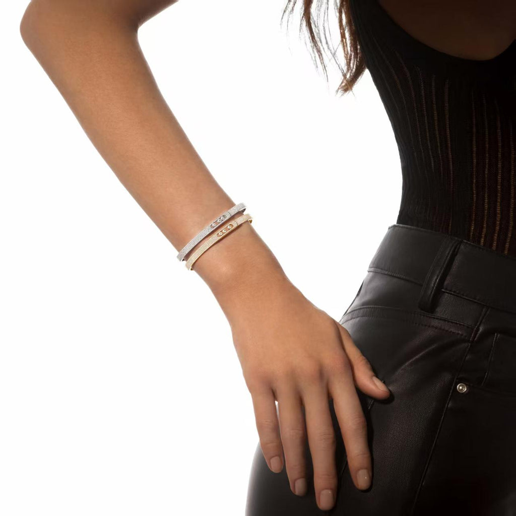 [LUXE JEWELRY]Move Noa Full Pavé Diamond Bangle Bracelet
