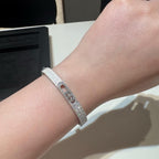 [Luxe Jewellery] Move Noa Ciselé half pavé bangle