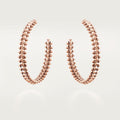 [LUXE JEWELRY] CLASH HOOP LARGE EARRINGS