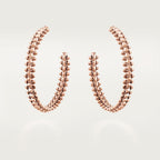 [LUXE JEWELRY] CLASH HOOP LARGE EARRINGS