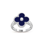 [LUXE JEWELRY]CLOVER SILVER DIOMND RING COLLECTION