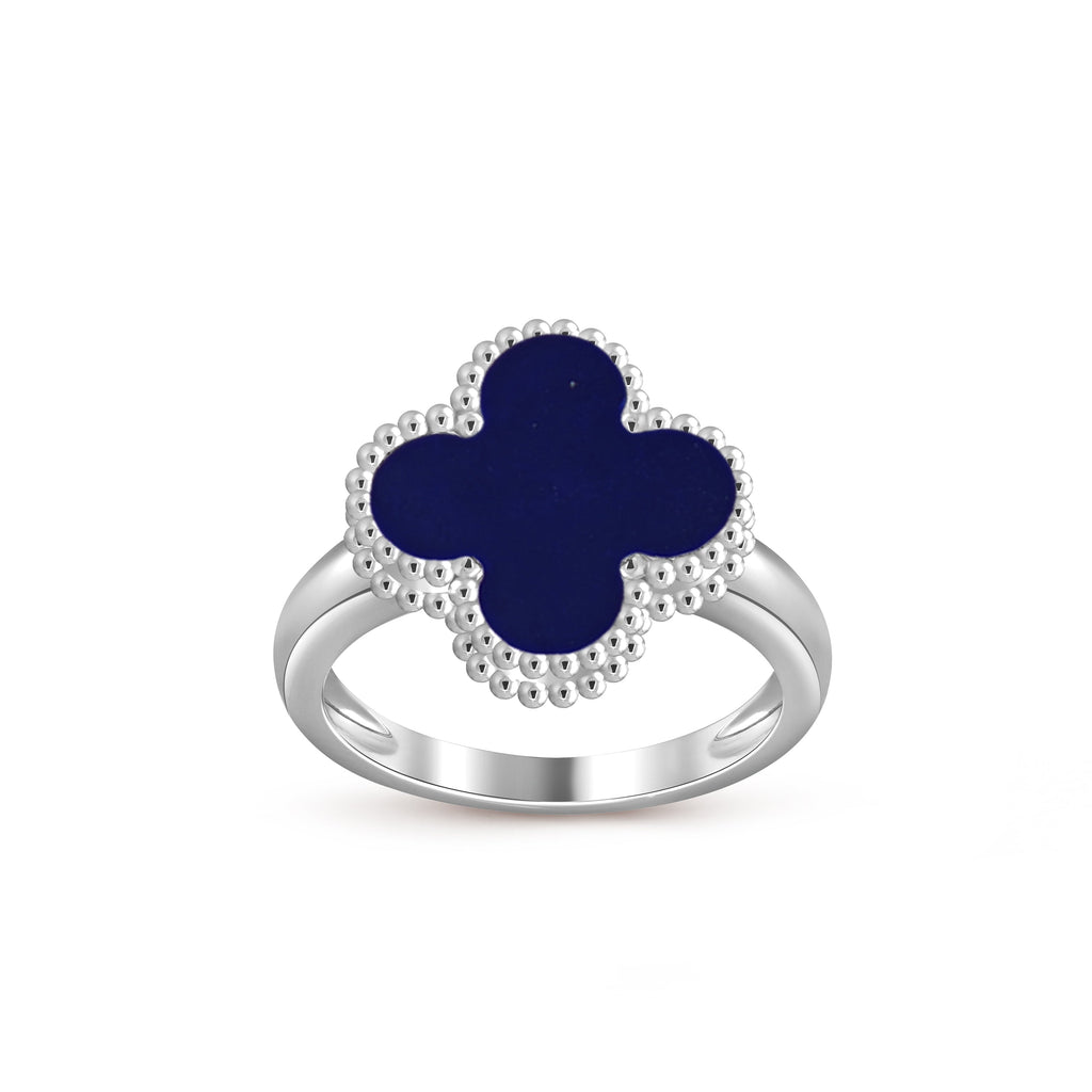 [LUXE JEWELRY]CLOVER SILVER RING COLLECTION