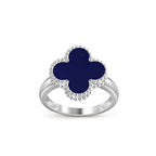 [LUXE JEWELRY]CLOVER SILVER RING COLLECTION