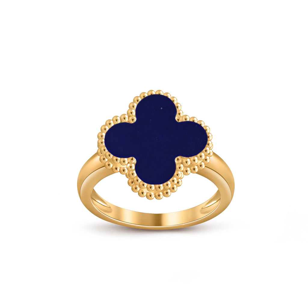 [LUXE JEWELRY]CLOVER RING GOLD COLLECTION