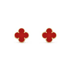 [LUXE JEWELRY]CLOVER 15MM EARRINGS COLLECTION