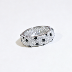 [LUXE JEWELRY] PANTHERE SPOTTED FULL DIAMOND RING