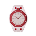 Oak Pop Exclusive Pink And Red Silicone Strap