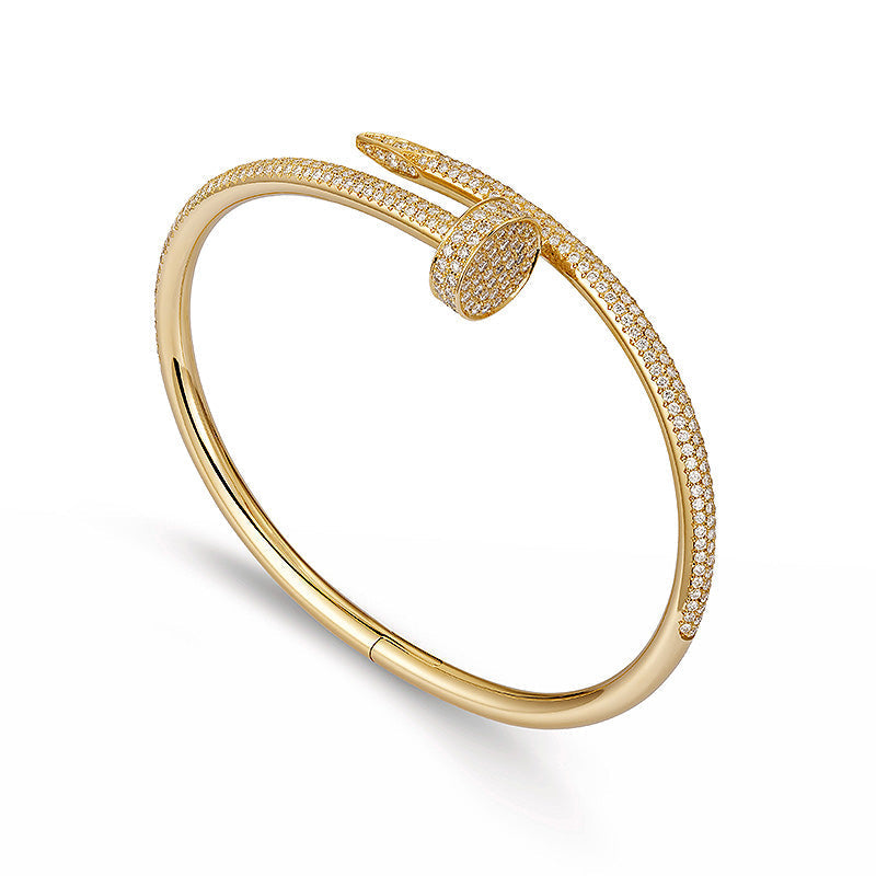 [LUXE JEWELRY] JUSTE BRACELET 3.5MM ALL DIAMONDS