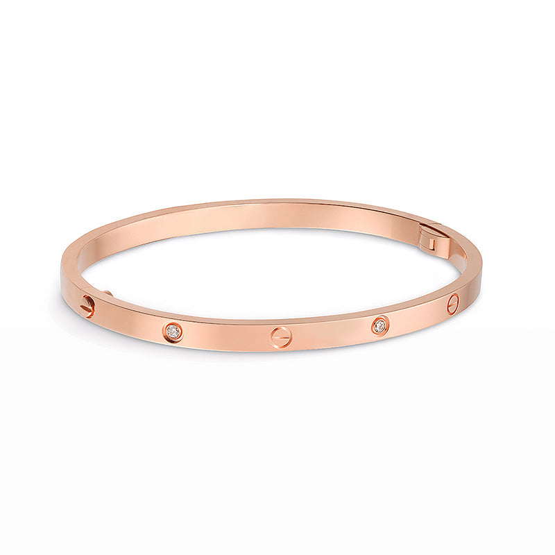 [LUXE JEWELRY] LOVE BRACELET 3.65MM 6 DIAMONDS