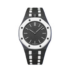 Oak Pop Exclusive Black And White Bioceramic Strap