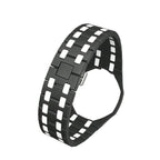 Oak Pop Exclusive Black And White Bioceramic Strap