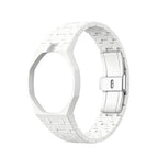 Oak Pop Exclusive White Bioceramic Strap
