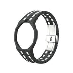 Oak Pop Exclusive Black And White Bioceramic Strap