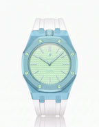 Silicone Strap & Case  Royal Pop  Blaue Acht(Customize  Colors)