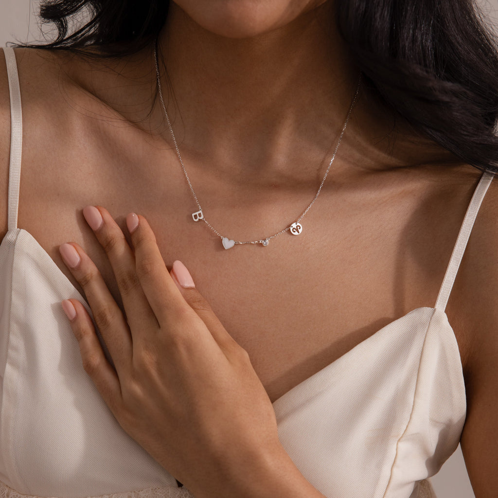 Dainty Space Charm Necklace