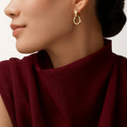 [LUXE JEWELRY] LOVE 3.3MM DANGLE EARRINGS
