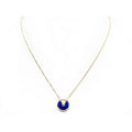[Luxe]AMULETTE ROSE GOLD AGATE NECKLACE