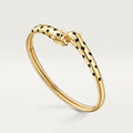 [LUXE JEWELRY] PANTHERE DOUBLE HEADED OPEN BRACELET