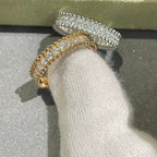 [LUXE JEWELRY]PERLEE DIAMOND SILVER RING