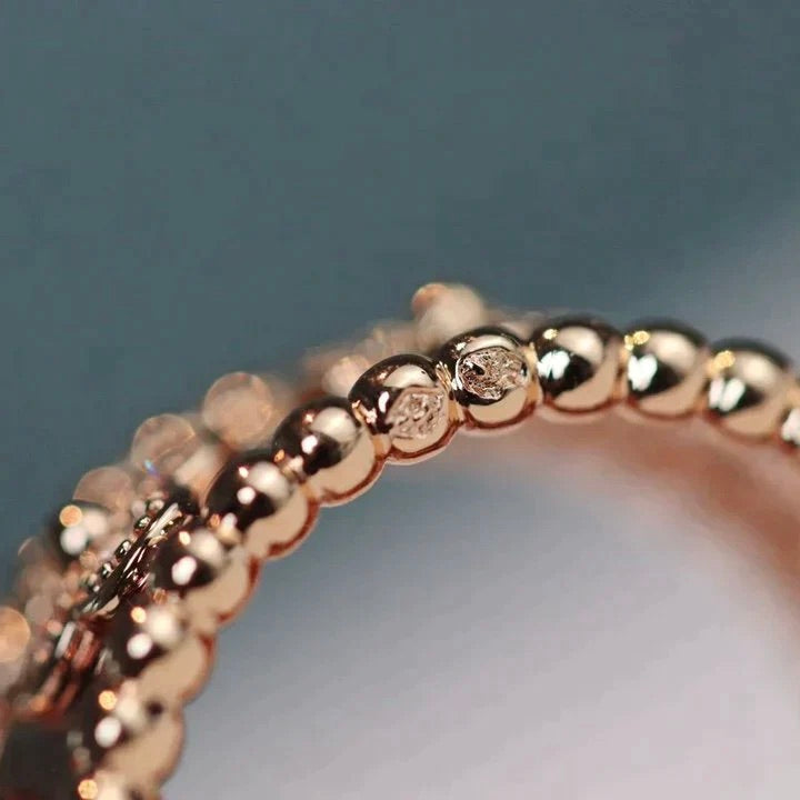 [LUXE JEWELRY]CLOVER KALEIDOSCOPE RING 10MM