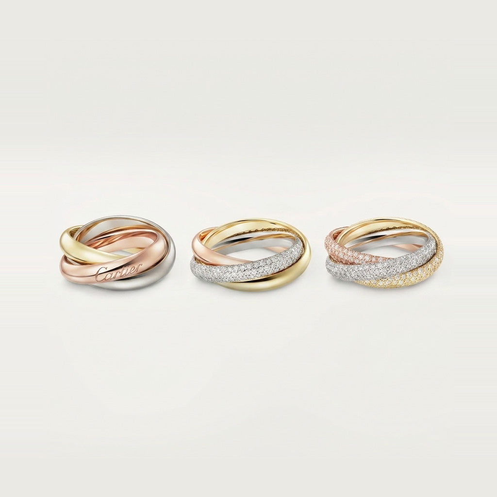 [LUXE] TRINITY 3.2MM RING COLLECTION
